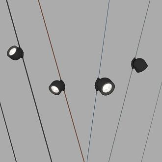 Светильник на шине *10*10,7- см, *LED*12W, 2700-6000K, Denkirs BELTY SPOT DK5640-BK, черный пластик