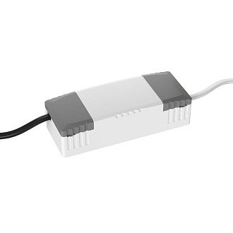 Блок питания 10,2*3,8*2,5- см, **Denkirs Power Supply Unit DK-LPS-15-350-TRIAC, белый
