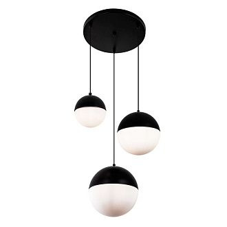 Подвесной светильник 45*45*200 см, Е27 3x60ВтW, , Черный MODEMODERN MD.9053.3