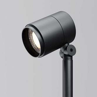 Ландшафтный светильник 95 см, 12W, 3000K, Maytoni Spira O497FL-L12B3K, черный