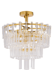 Люстра Ø430 x H410, мм, 8*40W (320W), PT BRS(ЛАТУННОЕ ПОКРЫТИЕ) NewRgy 2430P/8 PT BRS