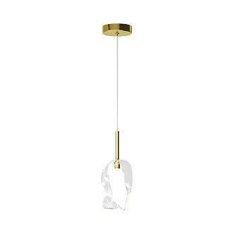 Подвесной светильник 16,2*5,5*49,3-339,3 см, *LED*3W, Maytoni Shiori MOD524PL-L3BSK3, Латунь