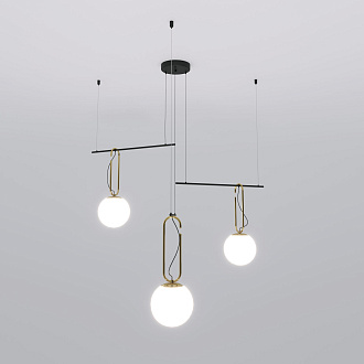 Подвесной светильник Eurosvet Riche 70143/3 черный