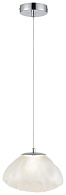 Светильник подвесной Wertmark Isola WE219.01.123, 20*20 см, хром