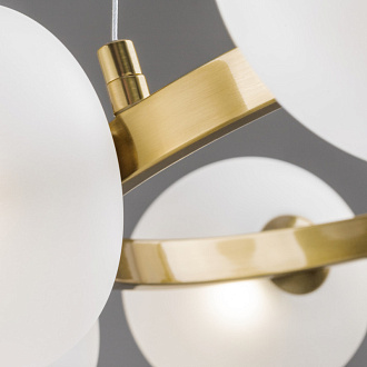 Светильник 59 см, Freya Donuts FR5444PL-08BS, латунь