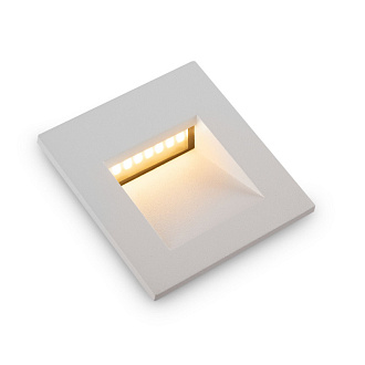 Встраиваемый светильник Maytoni LED Arca O038-L3W, 3W LED, 3000K, белый