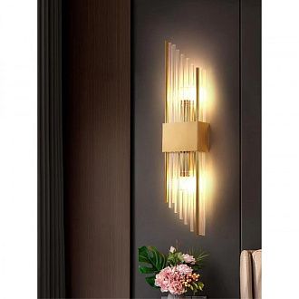 Бра 6*12*55 см, E14, 40W, Aployt Klod APL.639.01.02, бронзовый