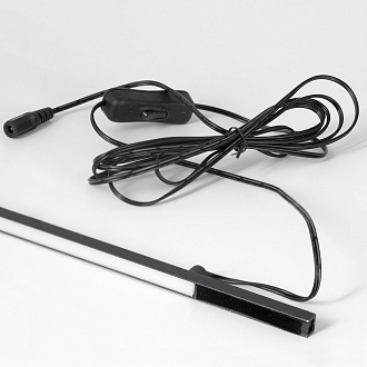 Настольная лампа 35 см, LED 9W,  4000 K,  Lussole MURRIETA LSP-0912 черный