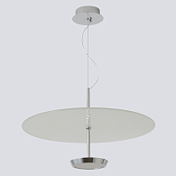 Подвесной светильник 60 см, 18W, 3000-6000K, Crystal Lux NICOLE SP18W LED, хром