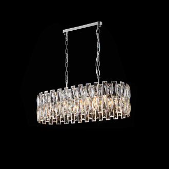 Люстра L800 x W300 x H230 (1000), мм, 8*40W (320W), CHROME (Хром) NewRgy B65-L800*W300*H230 CHROME