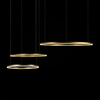 Подвесной светодиодный светильник Loft IT Ring 10017/3M, 113W LED, 3000K, золото