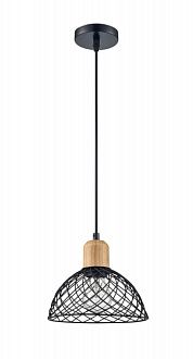 Подвесной светильник  20*170 см, 1*E27 черный, бежевый Vele Luce Folk VL6502P01