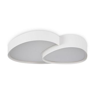 Светильник 52,5*38*-8 см, *LED*72W, 3000-7000K, Freya Скромность/Modesty FR6079CL-L72W, Белый