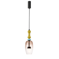 Подвесной светильник 15*180 см, LED, 9W, 4000К, Favourite Dolci 4463-1P черный