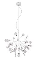 Светильник подвесной 72 см, Crystal Lux EVITA SP36 WHITE/TRANSPARENT Белый