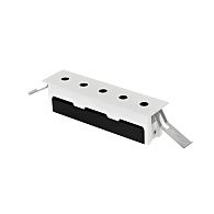 Светильник встраиваемый 16,2*4*4,3 см, *10W, 4000K, Lightstar Guarda 082246, Белый