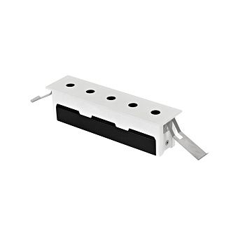 Светильник встраиваемый 16,2*4*4,3 см, *10W, 4000K, Lightstar Guarda 082246, Белый