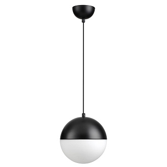 Подвесной светильник Odeon Light Pinga 4958/1A, диаметр 20 см, черный