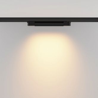 Трековый светильник 34,5*3,5*-6 см, *LED*10W, 2700K, Maytoni Technical Basis TR196-3-10W2.7K-B(N), Черный