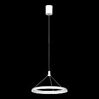 Люстра подвесная *40*35-150 см, 1*LED*24W, 4000K, Lussole Hardin LSP-7425, белый