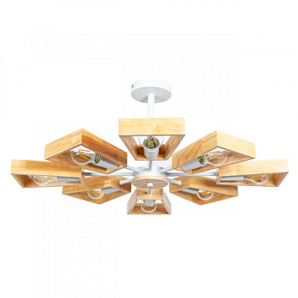 Люстра на штанге 75 см Arte Lamp BRUSSELS  A8030PL-8WH белый