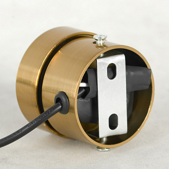 Бра настенное 8*13*40/140 см, 1*LED*5W 4000K Lussole Bridgeport LSP-7045 бронзовый