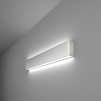 Линейный светодиодный накладной двусторонний светильник 53см 20Вт 6500К матовое серебро 101-100-40-53 Elektrostandard Pro