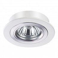 Встраиваемый светильник NOVOTECH MORUS 370390,Ø 9 см, GX5.3, белый, вр 8 см