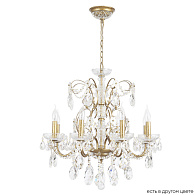 Светильник 68 см, Crystal Lux ODELIS SP8 GOLD, золото с патиной