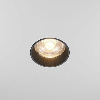 Встраиваемый светильник 6*12 см, вр 7 см, *LED*12W, 3000K, Maytoni Focus led DL125-L12-3K-TRS-W, Белый