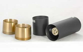 Потолочный светодиодный светильник Lussole Loft Koyukuk LSP-8378, черный-бронза