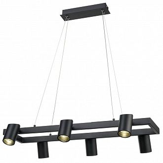 Подвесной светильник Vele Luce Zoom VL10122P06, 30W LED, 4000K, черный