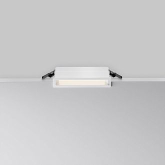 Встраиваемый светильник DL100-6W2.7-3-4K-W 11,8*2,9*-3,5 см, *LED*6W, 4000K, Maytoni technical Parete DL100-6W2.7-3-4K-W, Белый, вр 2,6*11,3 см