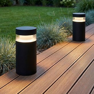 Ландшафтный светодиодный светильник 1531 TECHNO LED 3000K чёрный 1531 TECHNO LED черный Elektrostandard  4690389219146, a072084