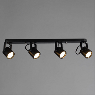 Светильник 50 см, Arte Lamp Mizar A1311PL-4BK, черный