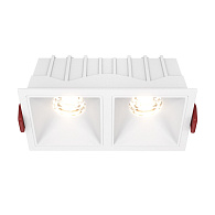 Светильник 13 см, 20W, 3000K, Technical DL043-02-10W3K-D-SQ-W, белый, 36°, Dim, Triac, вр 5,5*11,5 см