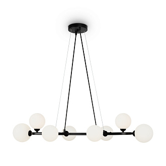Светильник 100 см, Freya FR5222PL-08B1, черный