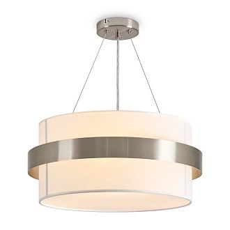 Подвесной светильник 45*45*114 см, 3*E14*40W, Freya Bride FR5367PL-03N, никель