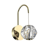 Бра 26 см, 5W, 4000K, Odeon Light Jemstone 5085/5WL, золото