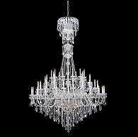 Люстра 200 см, Crystal Lux QUEEN SP78 Хром/Прозрачный