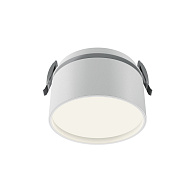 Встраиваемый светильник 8.5/8.2 см, LED*12W, 4000К, IP20, 970 Lm Maytoni Technical ONDA DL024-12W4K-W белый, вр 8,2 см