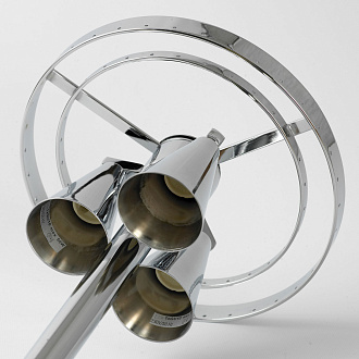 Торшер 28*150 см, 3*Gu10 хром Lussole Floyd LSP-0648