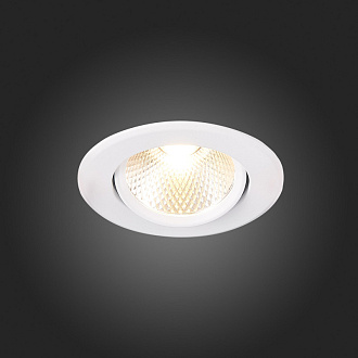Встраиваемый светильник 9 см, 8W 3000K ST LUCE Встраиваемые светильники ST211.538.08.36 Белый, вр 7,5 см