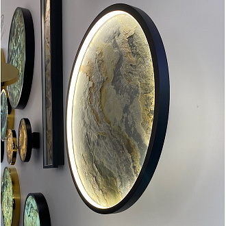 Настольная лампа 36*36*56 см, 2 Е27*10W, Odeon Light Bergi, античная бронза 5064/2T