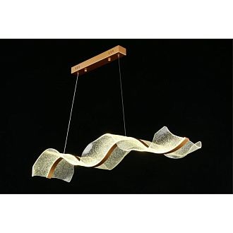 Подвесной светильник 100*30*50-150 см 40W, 4000K, 13 м2, Aployt VIOLA APL.659.03.40, латунный