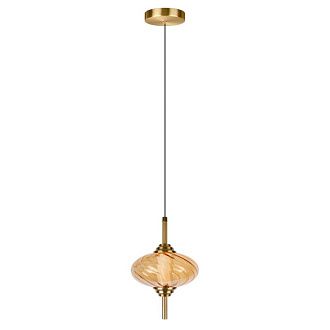 Подвесной светильник *15*-22,5 см, 1*LED*30W, 4000K, LOFT IT Helix 10421/C Amber, бронзовый