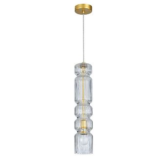 Подвесной светильник I10 см, ndigo Grazia 11070/1P Clear V000428, золото