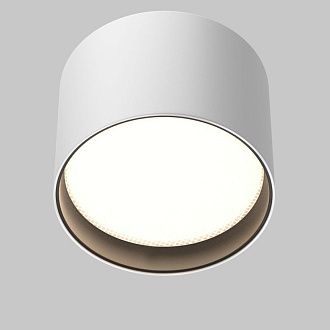 Потолочный светильник 9 см, 7W, 4000K, Maytoni Technical Glare C127CL-L7W4K-W, белый