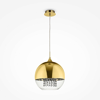 Светильник подвесной Maytoni Fermi P140-PL-170-1-G, диаметр 30 см, золото