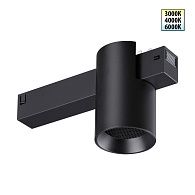 Cветильник  18*6*9,5 см, 1*LED*10W, 3000/4000/6000K, Novotech VECTOR PORT 359954, черный,